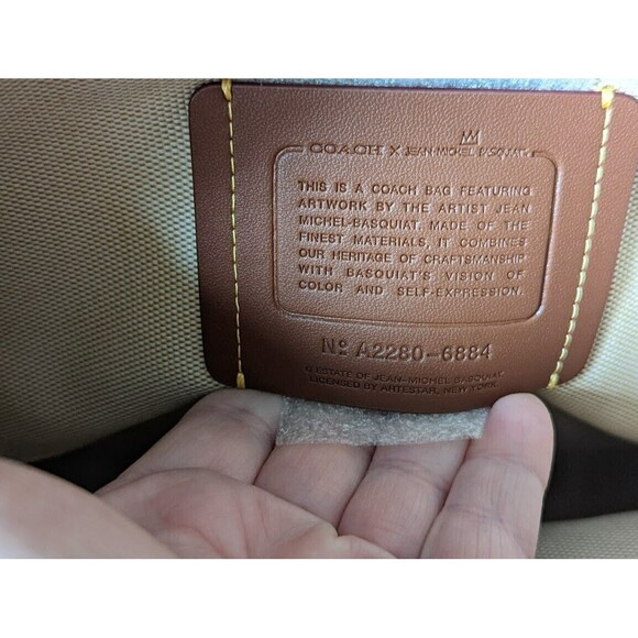 Coach X Jean-Michel Basquiat Rogue 39 limited edition NWT - Picture 11 of 15